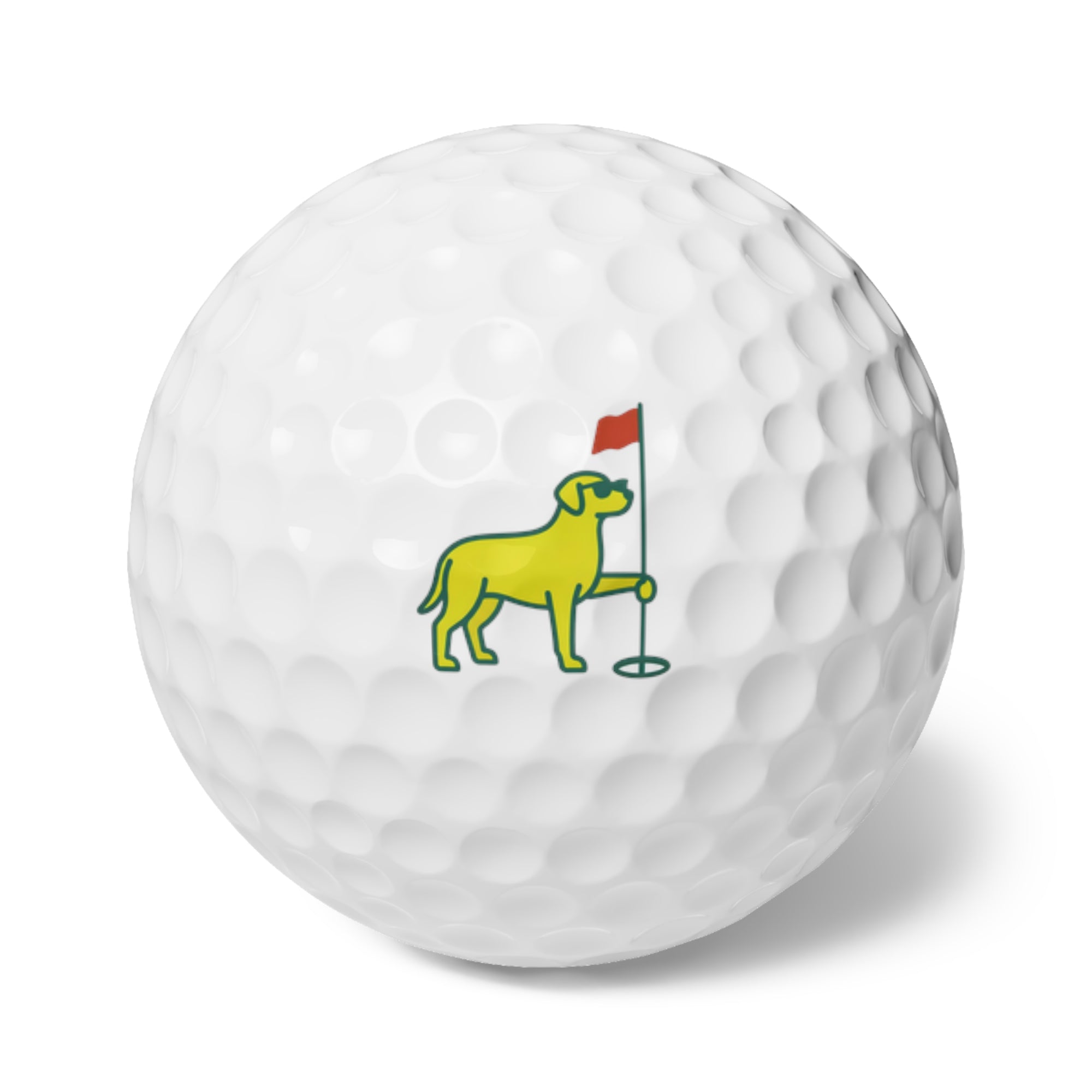 Golf Dog Golf Balls, 6 ct