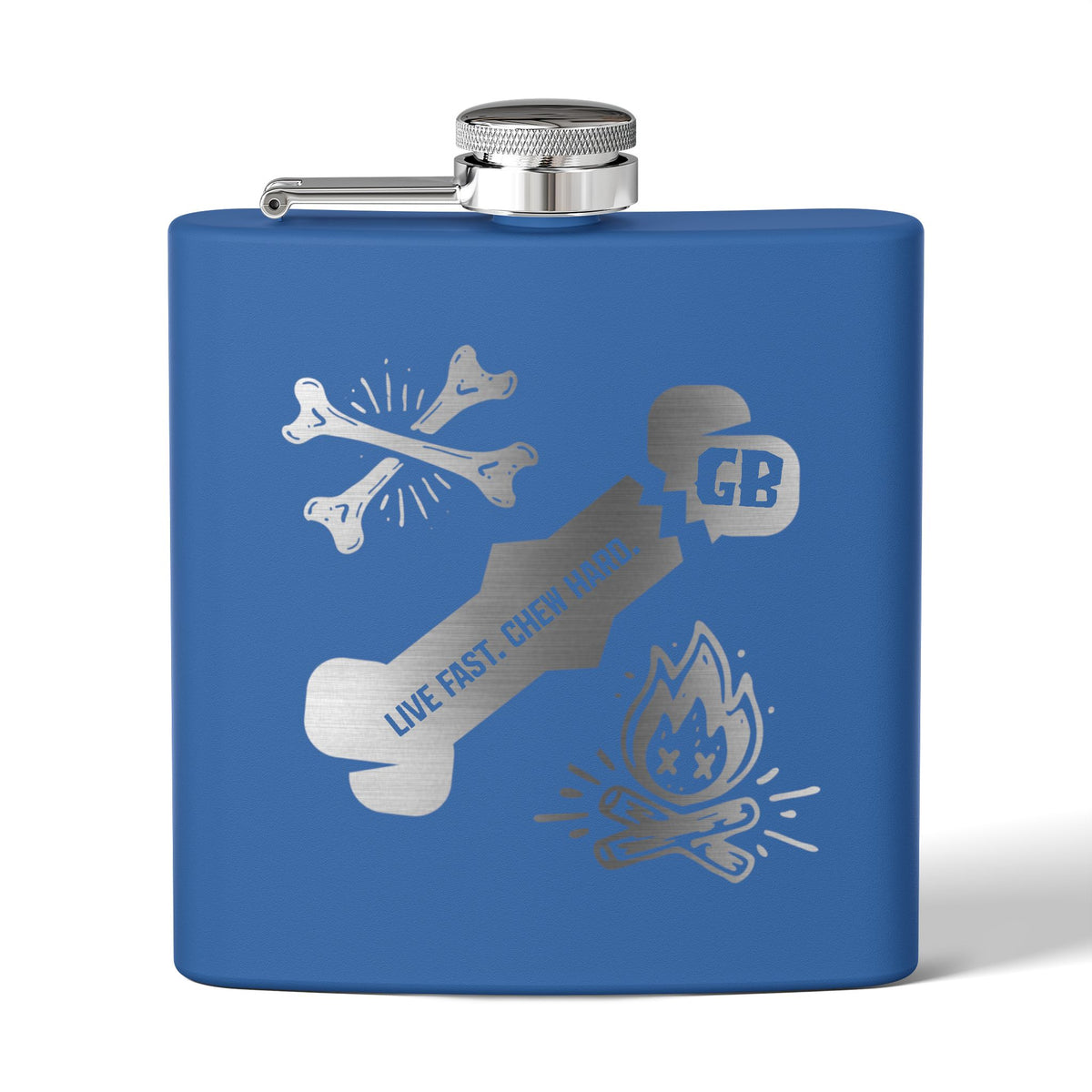 6oz Camping Flask (Dog Water Carrying Device)