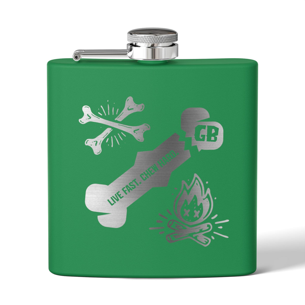 6oz Camping Flask (Dog Water Carrying Device)