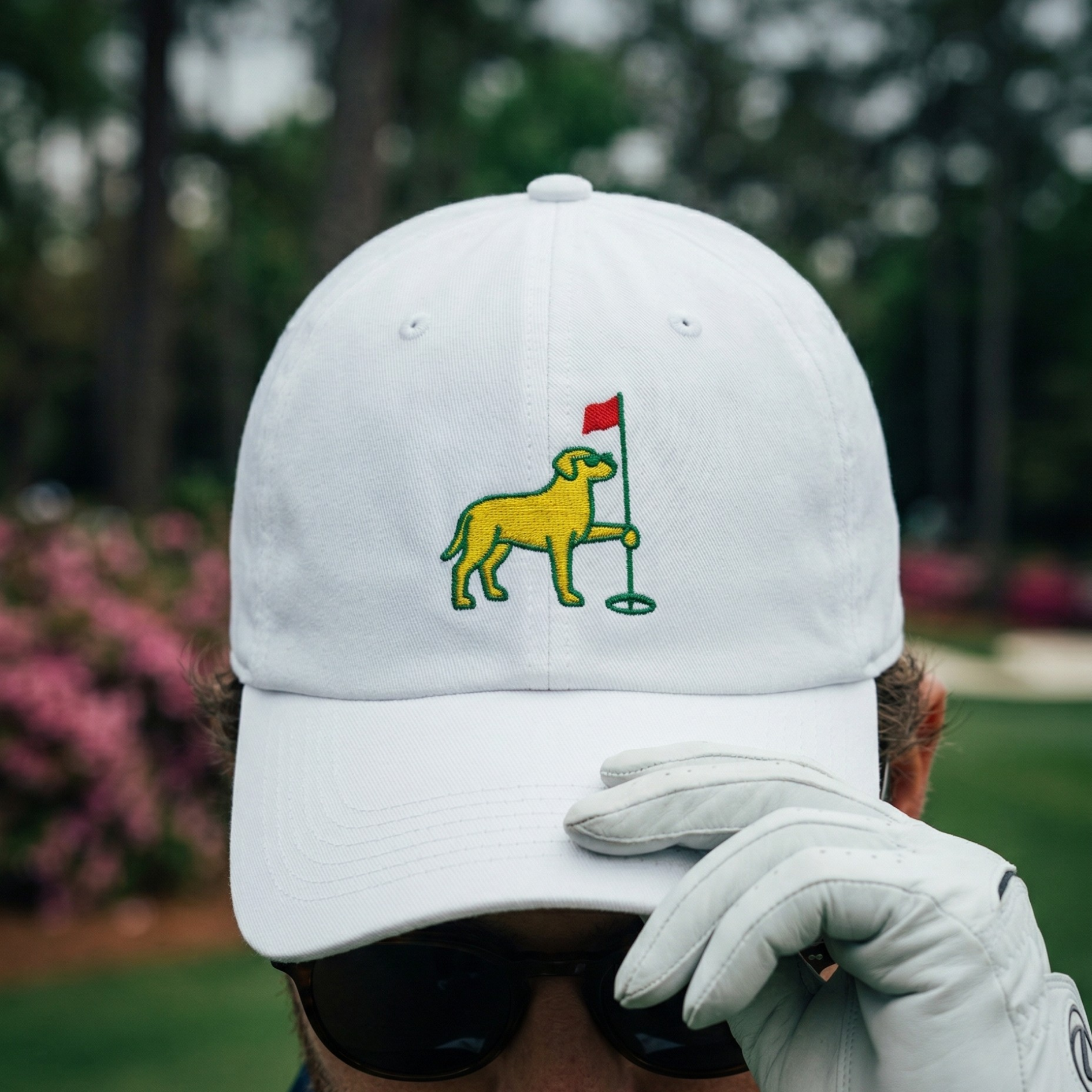 Golf Dog Dad Cap