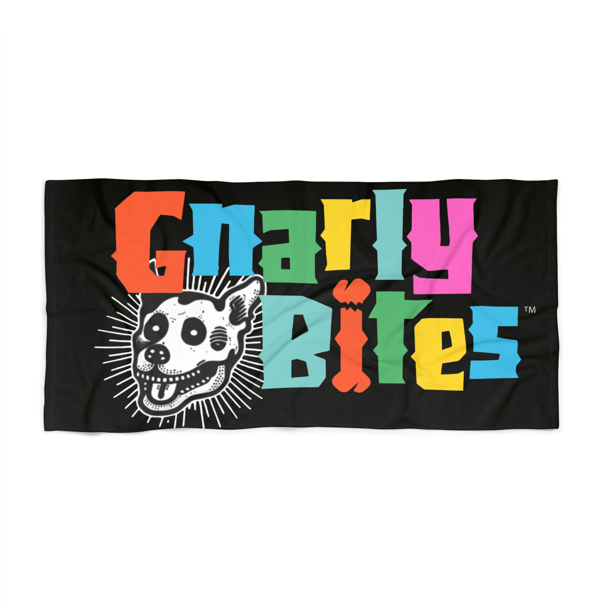 Gnarly Bites Dirty Dog Towel