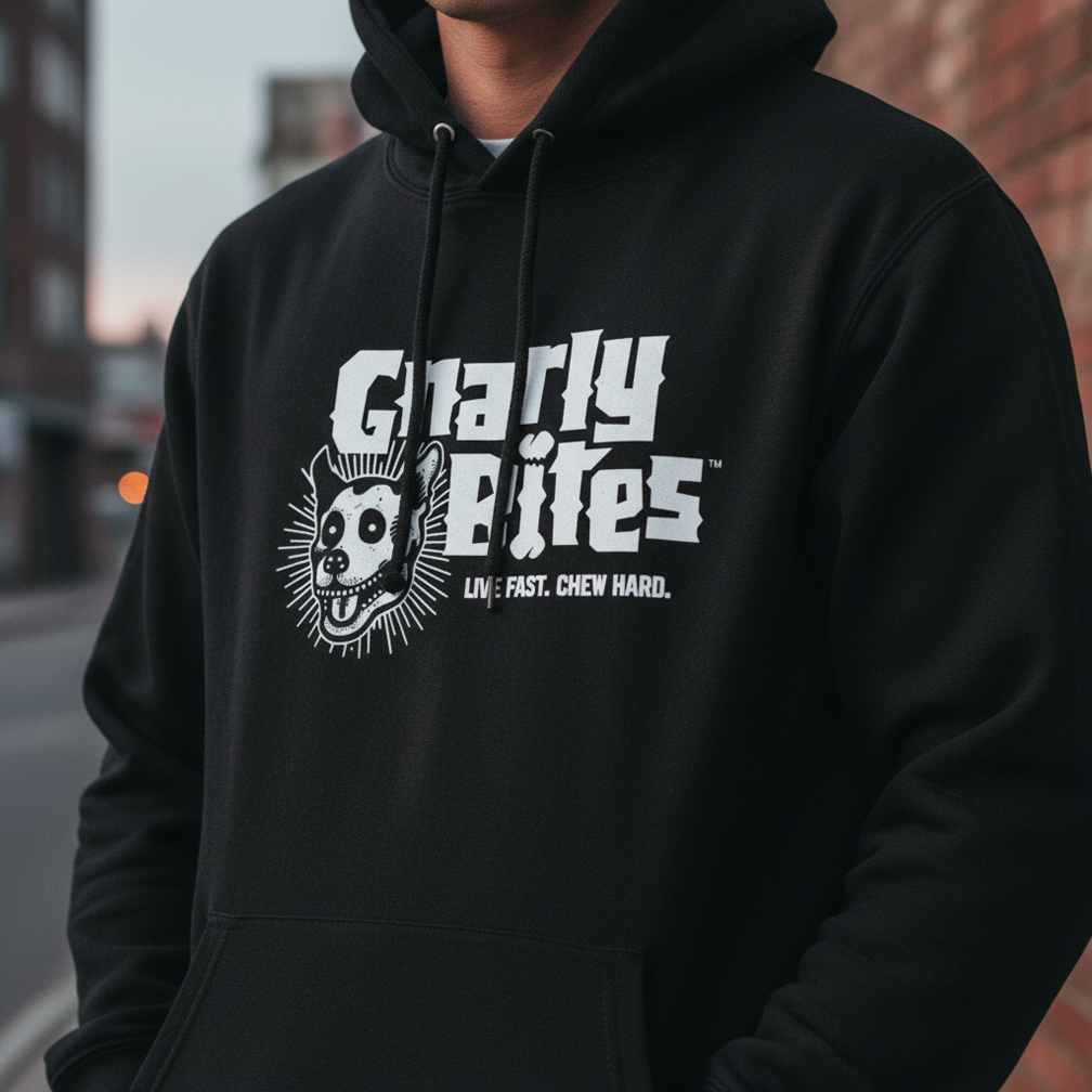 Gnarly Bites Softstyle Fleece Hoodie
